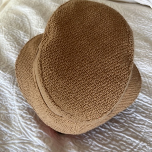 Jennifer Ouellette camel color hat main image 6